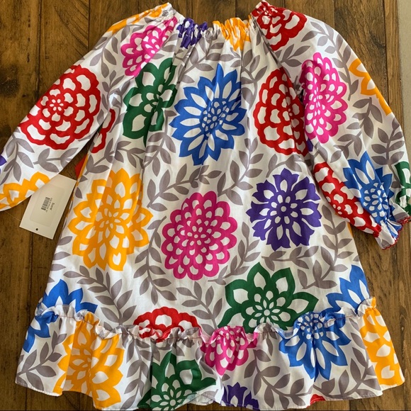 Colorful flower dress - Picture 4 of 4